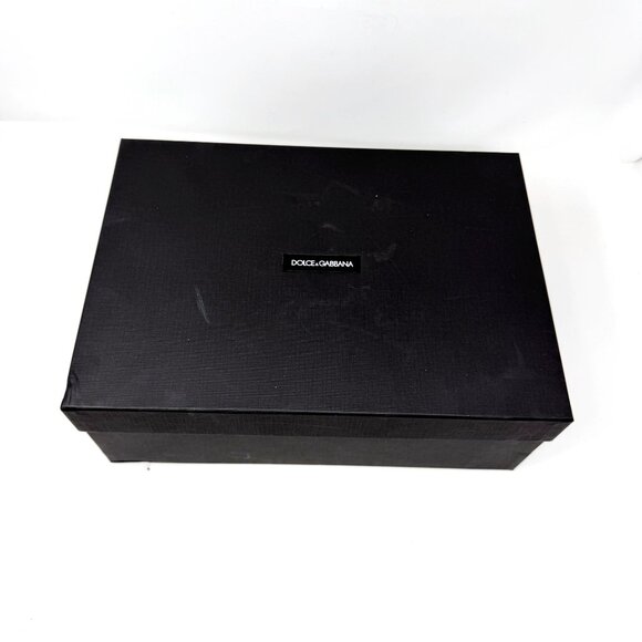 Dolce & Gabbana Mary Jane Pumps Black Baroque DG Logo Heel Size 38 Designer - Picture 11 of 12